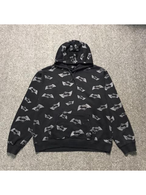 Other Designers Vintage - Vintage Batman vs Superman Fullprint Hoodie