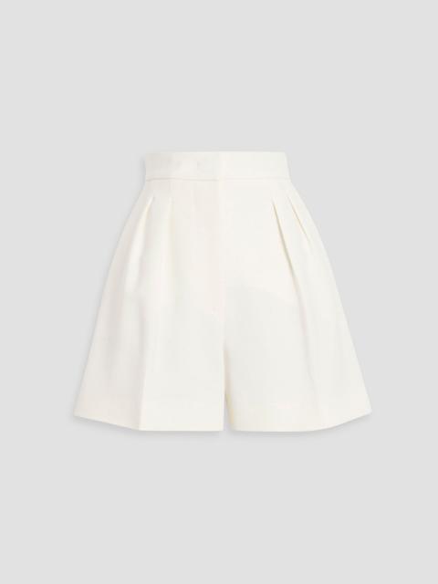 Max Mara Giugno grain de poudre wool-blend shorts
