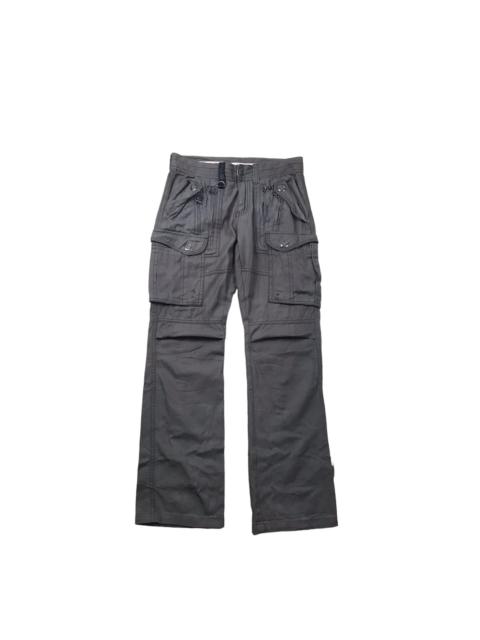 Hysteric Glamour Tornado Mart Cargo Zipper Bondage Multipocket Flare Pants