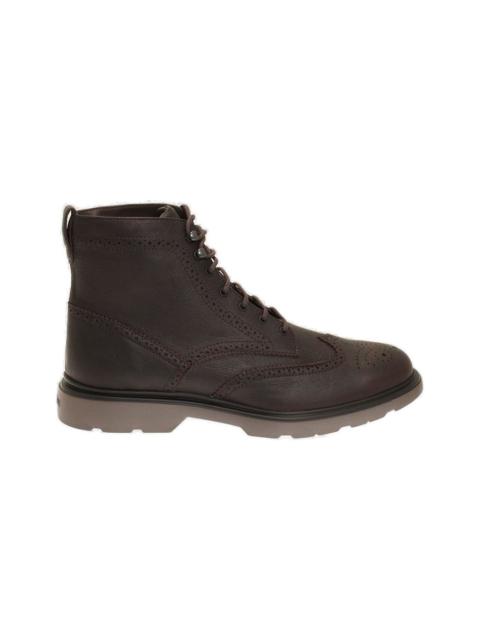 HOGAN Lace-up Ankle Boots Hogan