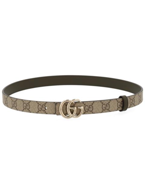 GUCCI REVERSIBLE THIN BELT GG MARMONT