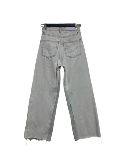 RE/DONE Re/Done Denim Flare Jeans Reconstucted