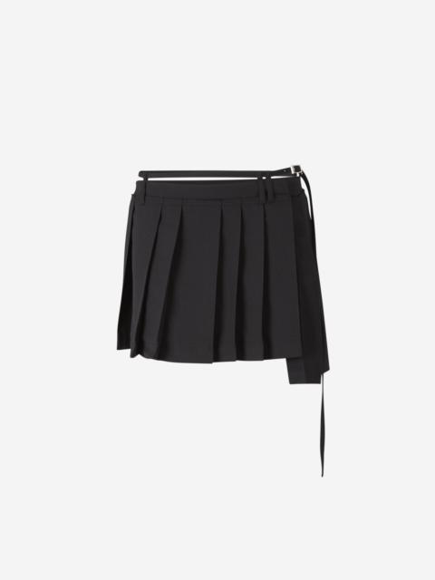 Acne Studios PLEATED MINI SKIRT