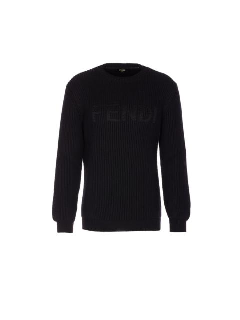 FENDI Fendi Men Maxi Lettering Fendi Sweater