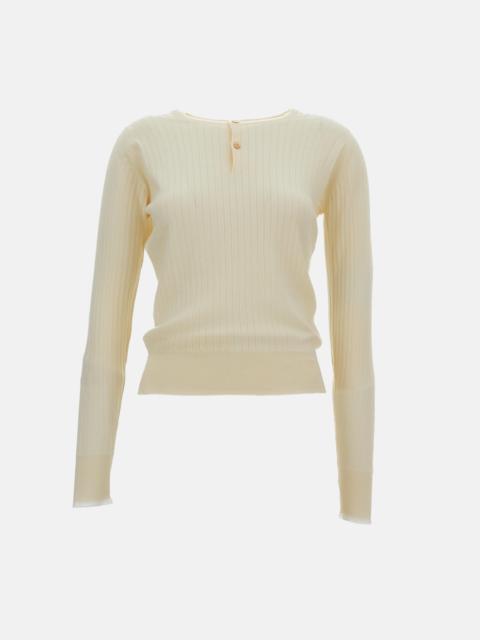 WALES BONNER Ribbed Sweater John Smedley for Wales Bonner