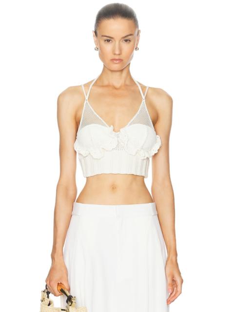 AISLING CAMPS Wave Bra Top