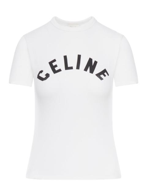 CELINE Celine Women Cotton Jersey T-Shirt With Logo