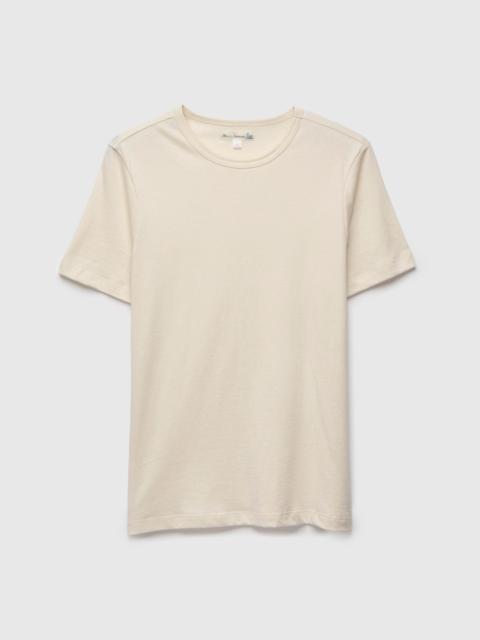 Merz b. Schwanen 1950s "Good Originals" 5.5oz Loopwheel T-Shirt in Natural