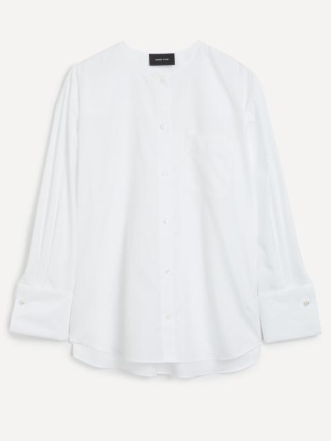 Simone Rocha Collarless Elongated Shirt