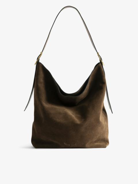 Zadig & Voltaire Jane Hobo XL Suede Bag