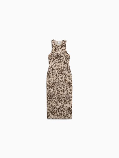 PUMA LEO LUXE Women's Slim All-Over Print Dress