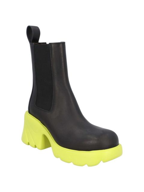 Bottega Veneta Bottega Veneta Women's Leather Flash Bootie (Authentic Pre-Loved)