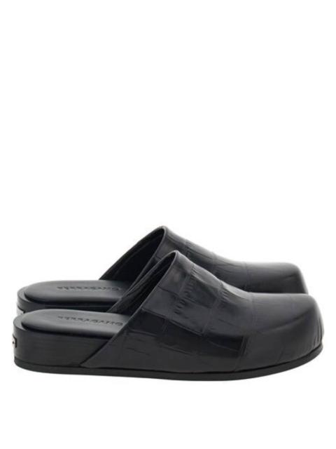 FERRAGAMO Ferragamo Felicya Leather Slip-On Loafers, Size 7 C