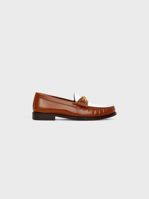 CELINE Celine Luco Triomphe Chain Loafers