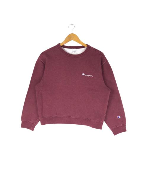 Other Designers Vintage - Vintage Champion Sweatshirt Embroidery Logo Medium Size