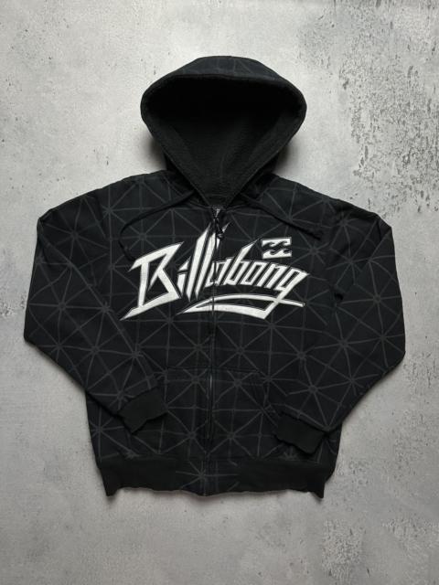 Other Designers Vintage Billabong Zip Hoodie Embroidery Big Logo y2k SWAG