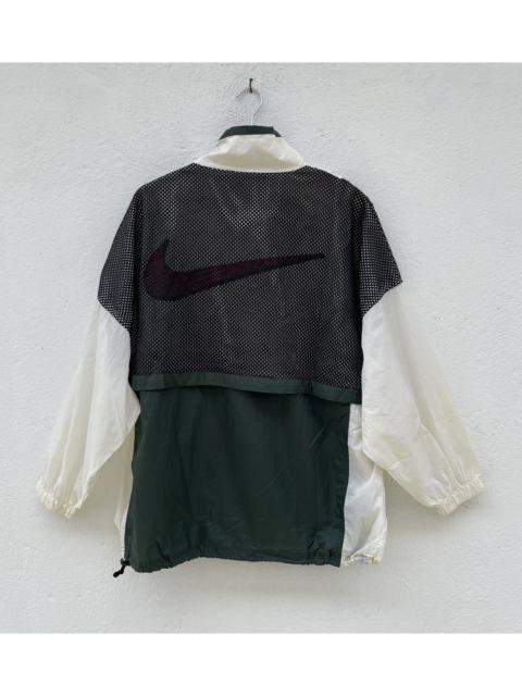 Nike Vintage 90s Nike Swoosh Big Logo Windbreaker Jacket