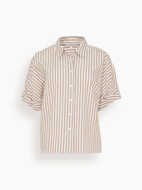 XÍRENA Teddy Shirt in Cafe