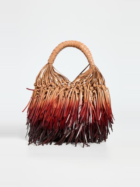 ULLA JOHNSON Valeria Small Fringe Hobo Bag