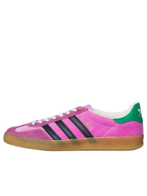ROSE　クルユア WMNS) adidas x Gucci Gazelle 'Pink Purple Green' 707864