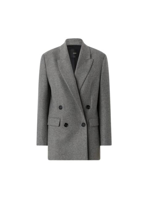 PINKO Double-breasted wool blend jacket
