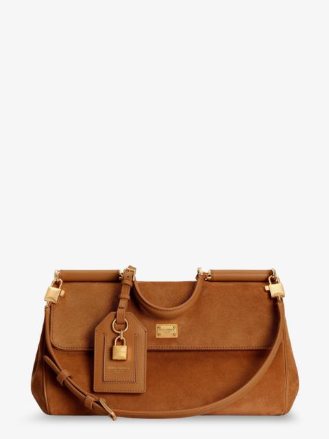 Dolce & Gabbana Dolce & Gabbana My Sicily Suede Shoulder Bag