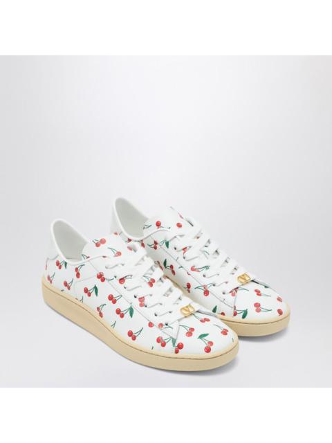 Valentino Garavani Royco Sneaker White With Cherryfic Pattern Women