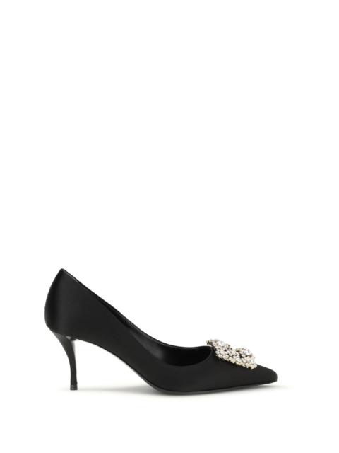 Roger Vivier Roger Vivier Women Efflorescence Satin Pumps