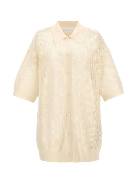 Prada Mesh knit shirt