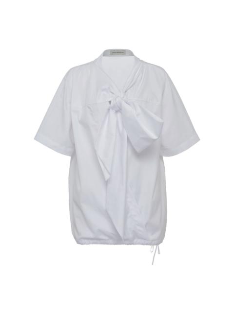 Dries Van Noten Oversize Bow Long Shirt