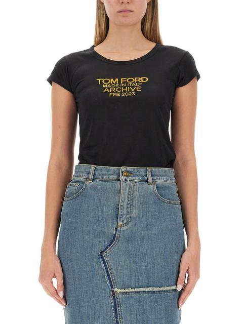 Tom Ford Women T-Shirt With Logo