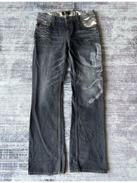 Other Designers Japanese Brand - Dragon Embroidery Japan Jeans