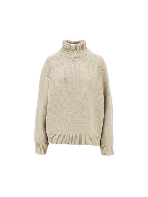 TOTEME Toteme Oversized Turtleneck Sweater Beige Women