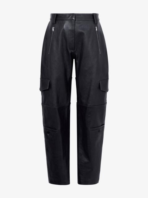 Proenza Schouler Jackson Cargo Pant in Grainy Leather