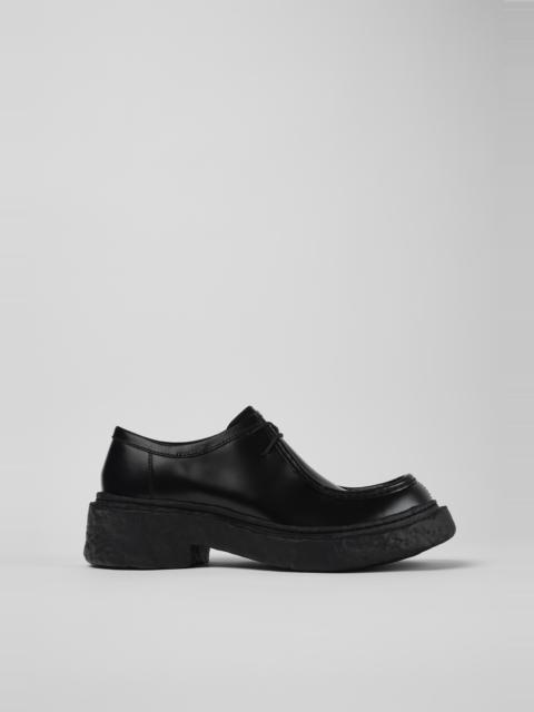 CAMPERLAB Black Leather Lace-Up Shoes