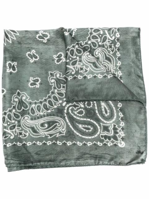 Golden Goose Golden Goose Women "Golden Foulard Paisley" Print Silk