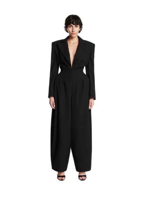 MAGDA BUTRYM Black Tuxedo Jumpsuit