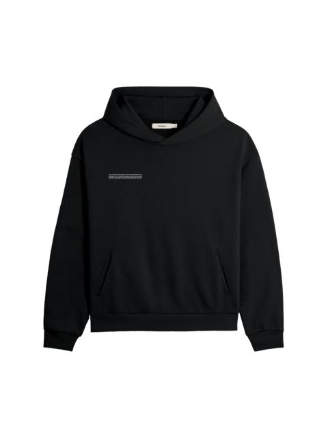 PANGAIA Mens 365 Midweight Hoodie - Black