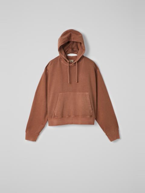 CAMPERLAB Terracotta Mineral Dye Boxy Hoodie