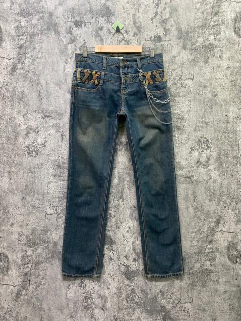 Other Designers Japanese Brand - Vintage Double Waist J-Honey Junya Watanabe Style Denim