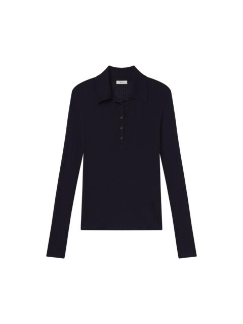 A.L.C. Alex Fine Merino Polo Top