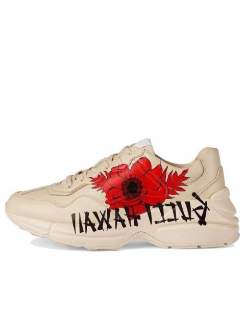 GUCCI (WMNS) Gucci Rhyton 'Gucci Hawaii Poppy Print' 631708-DRW00-9522