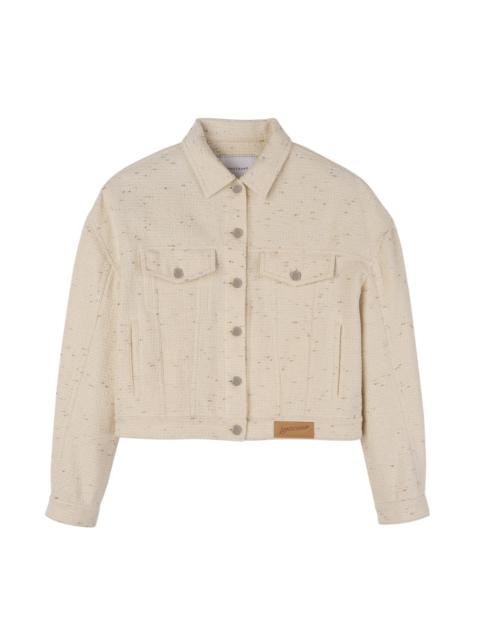 Longchamp Jacket Ivory - Tweed