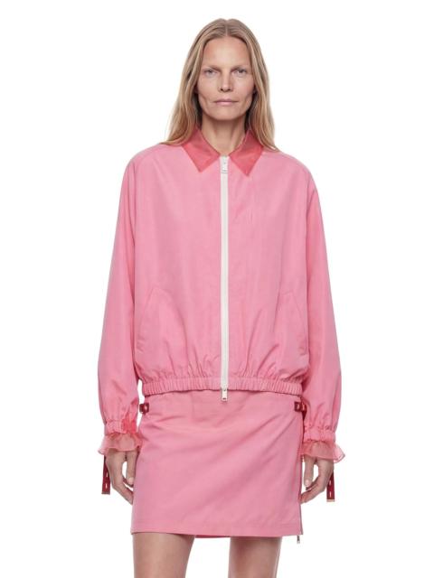 FENDI Technical Viscose Bomber Jacket