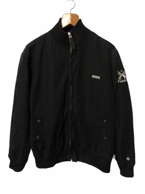 Other Designers Brand - MSGR MESSENGER STYLISH MILITARY BOMBER JACKET