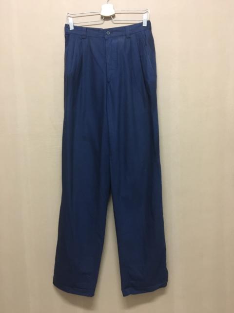 Other Designers Issey Miyake - ISSEY MIYAKE Blue Trouser Pant