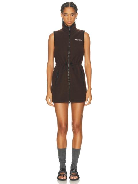 Miu Miu Sleeveless Mini Dress