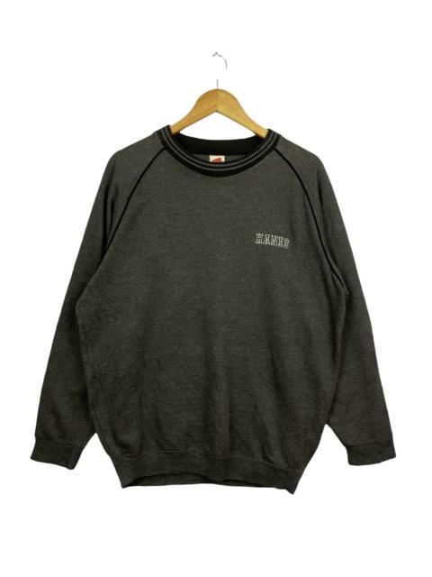 Other Designers Vintage - Vintage Hanes Small Logo Sweatshirt Grey Large