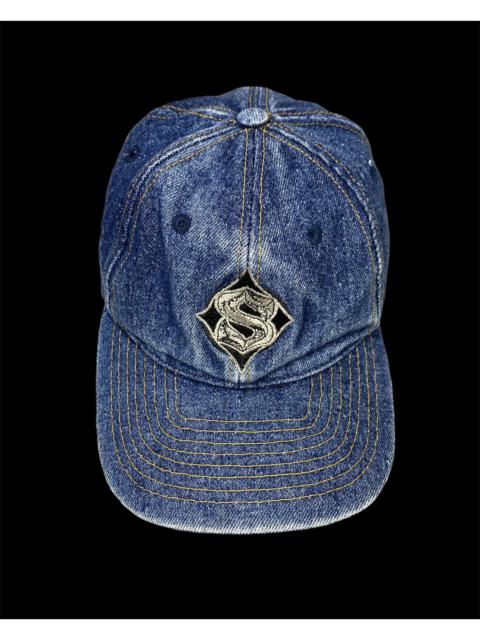Other Designers Vintage - Vintage Sims Skate/surf/ Snow Denim Cap