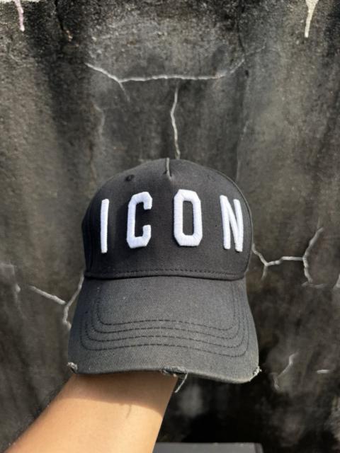 DSQUARED 2 ICON Distressed Cap